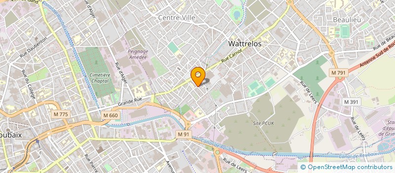 localisation de l'entreprise MONSIEUR FLORIAN MARTINS à WATTRELOS