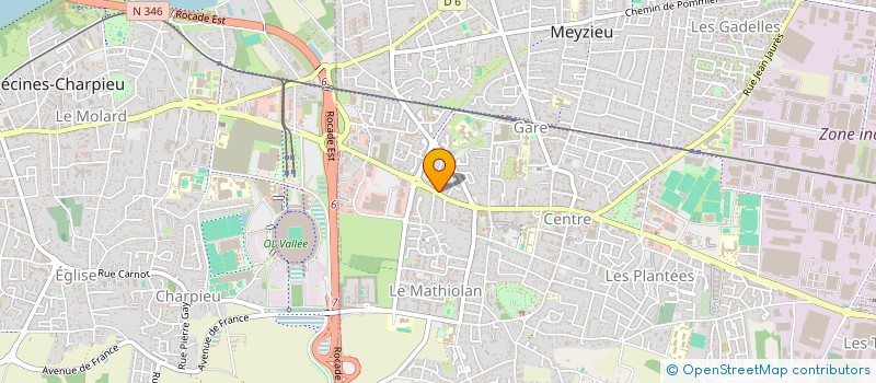 localisation de l'entreprise MONSIEUR FLORIAN MARTINS  MEYZIEU