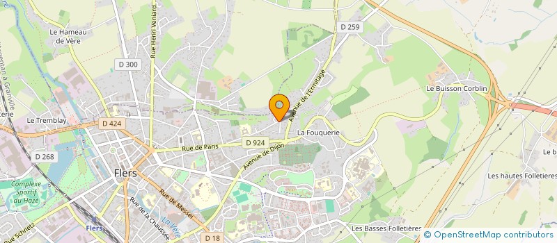 localisation de l'entreprise MONSIEUR FLORIAN MARY  FLERS