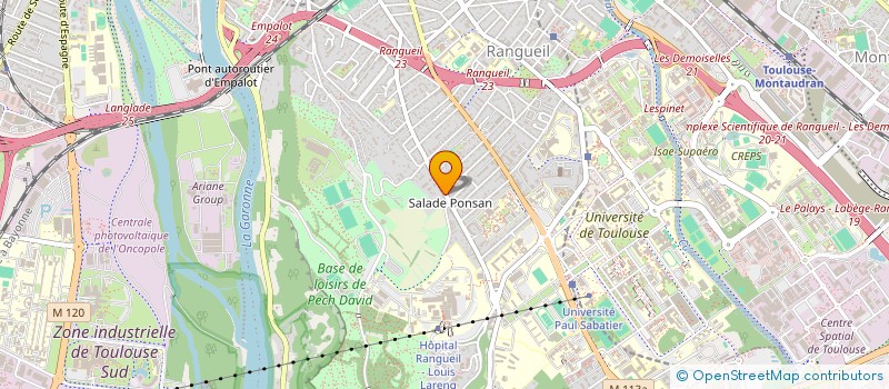 localisation de l'entreprise MONSIEUR FLORIAN MASSOL  TOULOUSE