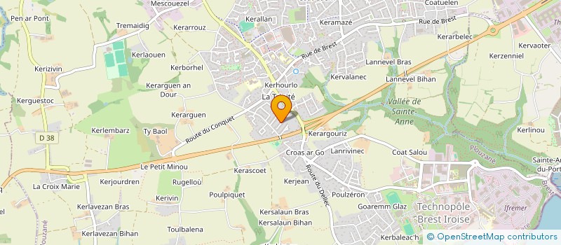 localisation de l'entreprise MONSIEUR FLORIAN MASSON à PLOUZANE