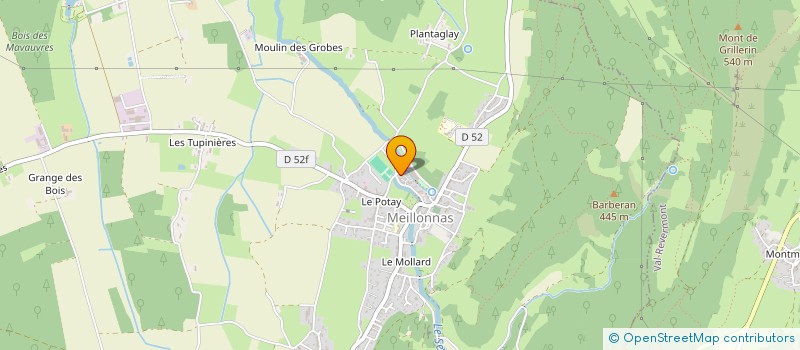 localisation de l'entreprise MONSIEUR FLORIAN MEGARD  MEILLONNAS