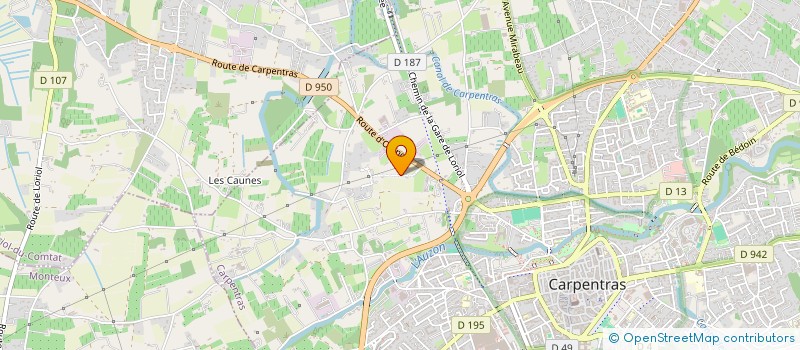localisation de l'entreprise MONSIEUR FLORIAN MEILHAC à CARPENTRAS