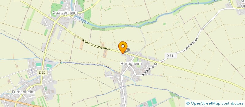 localisation de l'entreprise MONSIEUR FLORIAN MERCIER  HURTIGHEIM