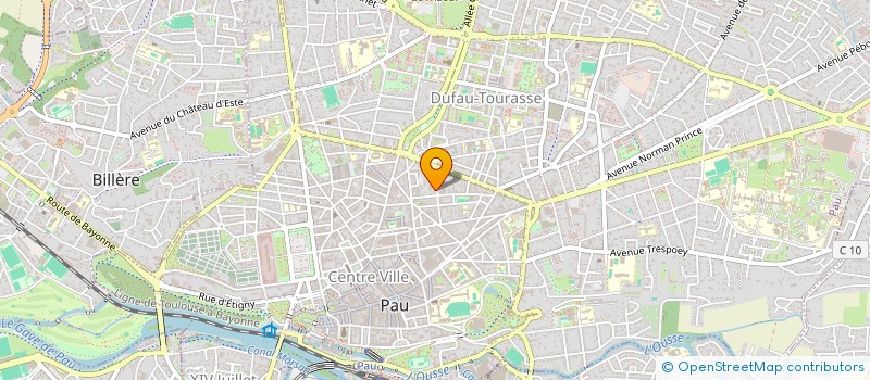 localisation de l'entreprise MONSIEUR FLORIAN MEROT à PAU