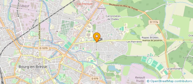 localisation de l'entreprise MONSIEUR FLORIAN METRAL  BOURG-EN-BRESSE