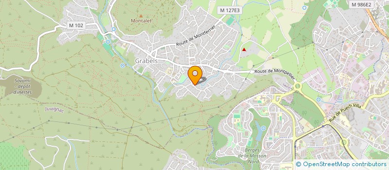 localisation de l'entreprise MONSIEUR FLORIAN METTEFEU  MONTPELLIER