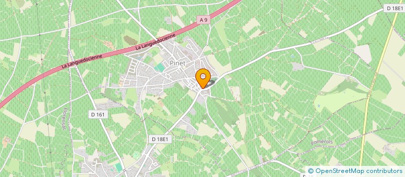 localisation de l'entreprise MONSIEUR FLORIAN MICHAU  PINET