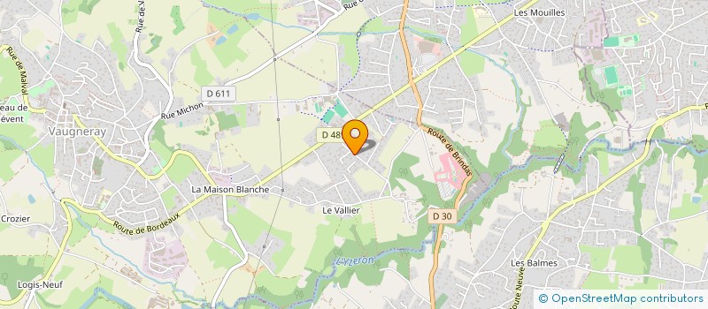 localisation de l'entreprise MONSIEUR FLORIAN MICHAUD  VAUGNERAY