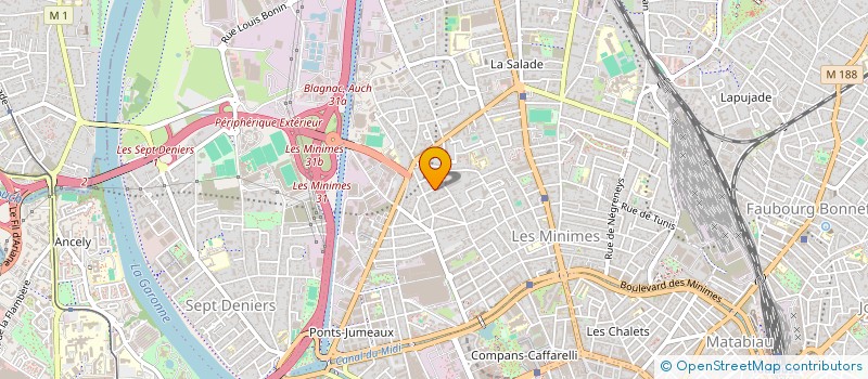 localisation de l'entreprise MONSIEUR FLORIAN MICHELET à TOULOUSE