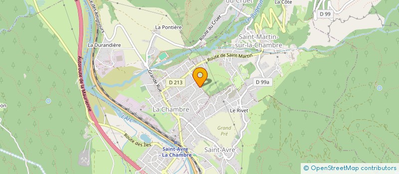 localisation de l'entreprise MONSIEUR FLORIAN MIELLE  LA CHAMBRE