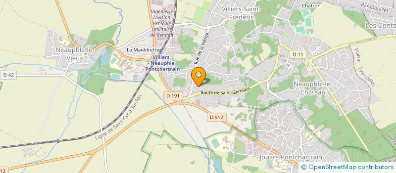 localisation de l'entreprise MONSIEUR FLORIAN MIGUET  VILLIERS-SAINT-FREDERIC