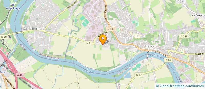 localisation de l'entreprise MONSIEUR FLORIAN MILLET  TREVOUX