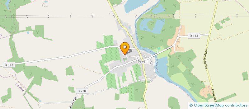 localisation de l'entreprise MONSIEUR FLORIAN MILLET  PREUILLY
