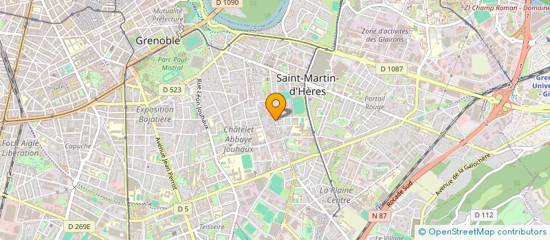 localisation de l'entreprise MONSIEUR FLORIAN MIRAILLES  GRENOBLE