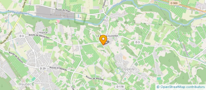 localisation de l'entreprise MONSIEUR FLORIAN MIRLORET à OPPEDE
