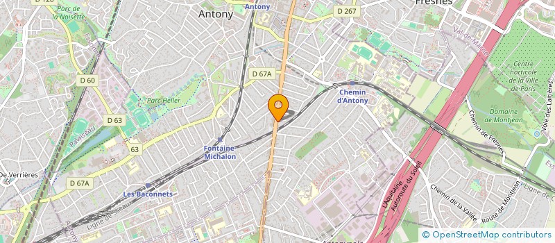 localisation de l'entreprise MONSIEUR FLORIAN MOISSET à ANTONY