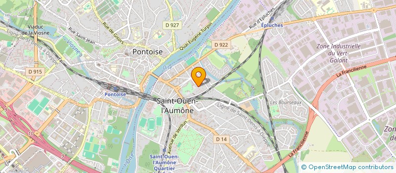 localisation de l'entreprise MONSIEUR FLORIAN MOLLARD-COULON  SAINT-OUEN-L'AUMONE