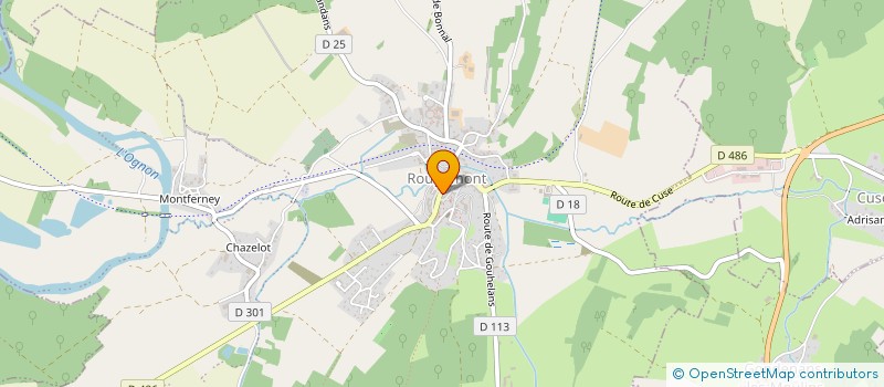 localisation de l'entreprise MONSIEUR FLORIAN MOLLE à ROUGEMONT