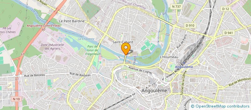 localisation de l'entreprise MONSIEUR FLORIAN MONCOMBLE à ANGOULEME