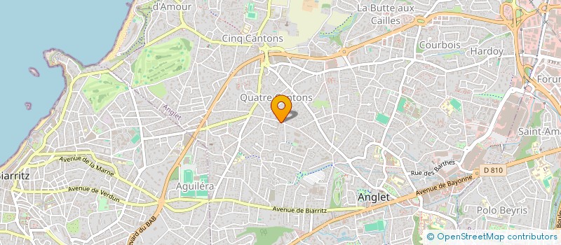 localisation de l'entreprise MONSIEUR FLORIAN MORA  ANGLET