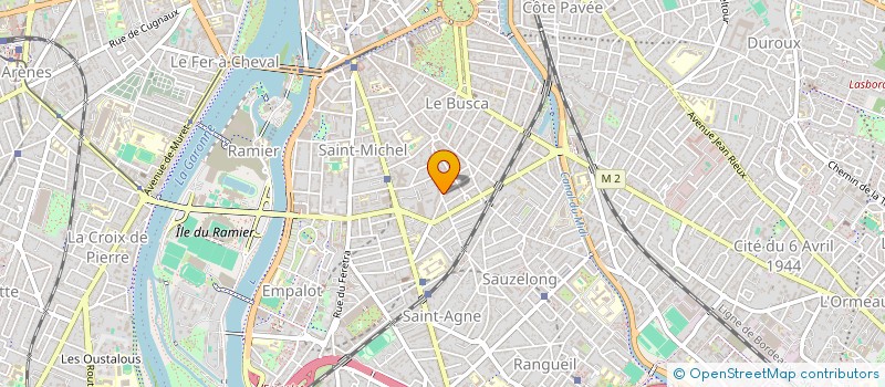 localisation de l'entreprise MONSIEUR FLORIAN MORALES  CASTELGINEST