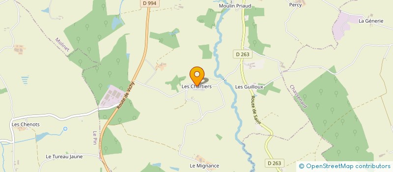 localisation de l'entreprise MONSIEUR FLORIAN MORAWSKI  MOLINET