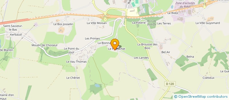 localisation de l'entreprise MONSIEUR FLORIAN MOREL  PLEMET