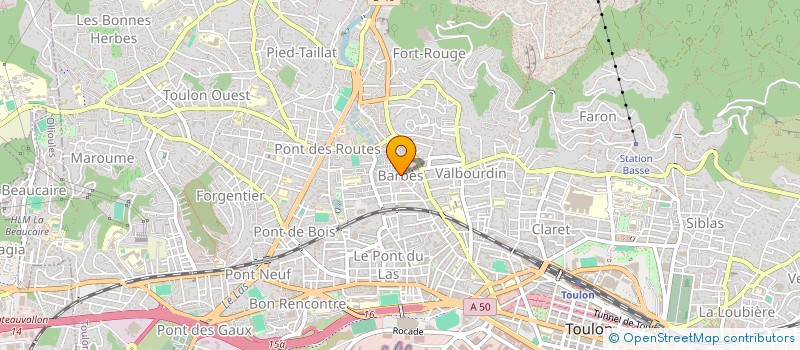 localisation de l'entreprise MONSIEUR FLORIAN MORETTI  TOULON