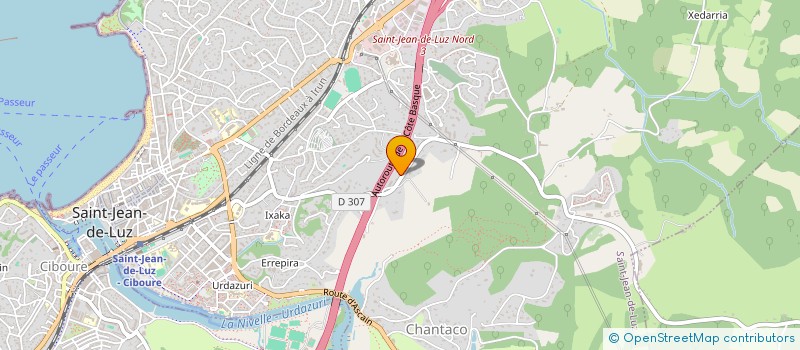 localisation de l'entreprise MONSIEUR FLORIAN MORIN à SAINT-JEAN-DE-LUZ