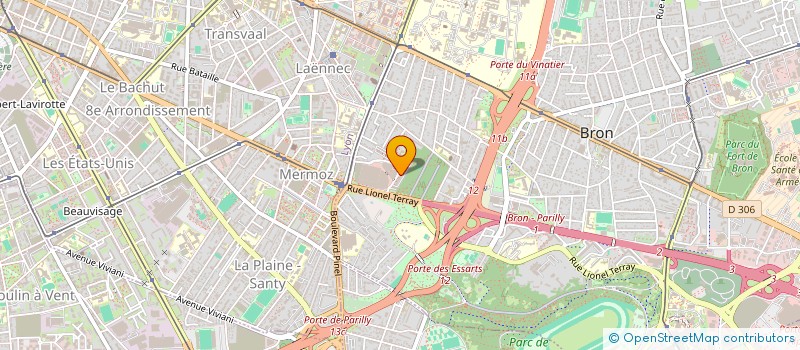 localisation de l'entreprise MONSIEUR FLORIAN MORINEAUX  BRON