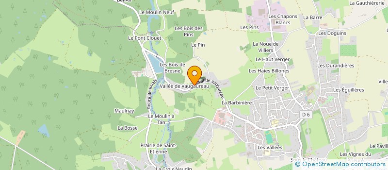 localisation de l'entreprise MONSIEUR FLORIAN MOTTEAU  LUYNES