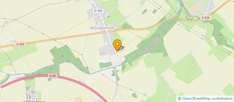 localisation de l'entreprise MONSIEUR FLORIAN MOUCHARD  BOURDAINVILLE