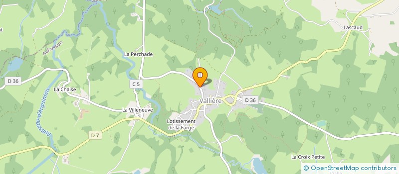 localisation de l'entreprise MONSIEUR FLORIAN MOURET  VALLIERE