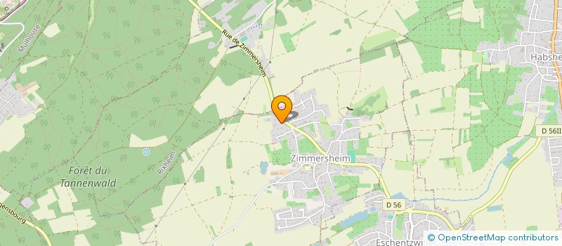 localisation de l'entreprise MONSIEUR FLORIAN MOURGUE  ZIMMERSHEIM