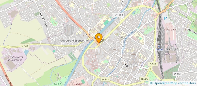 localisation de l'entreprise MONSIEUR FLORIAN MOUTHUY  DOUAI