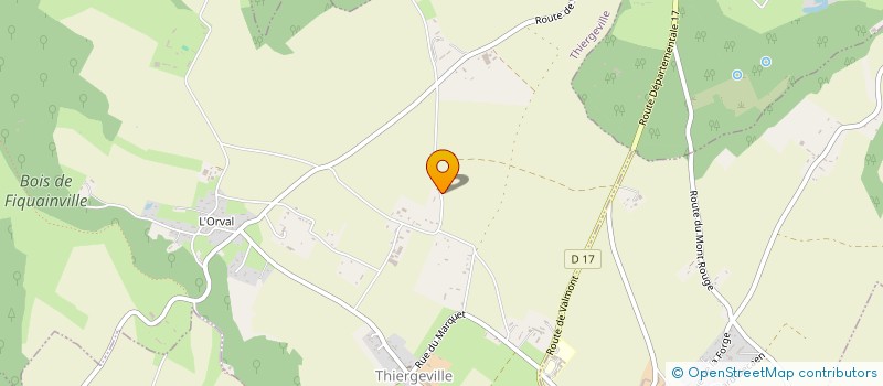 localisation de l'entreprise MONSIEUR FLORIAN MUNCH-HOFFMANN  THIERGEVILLE