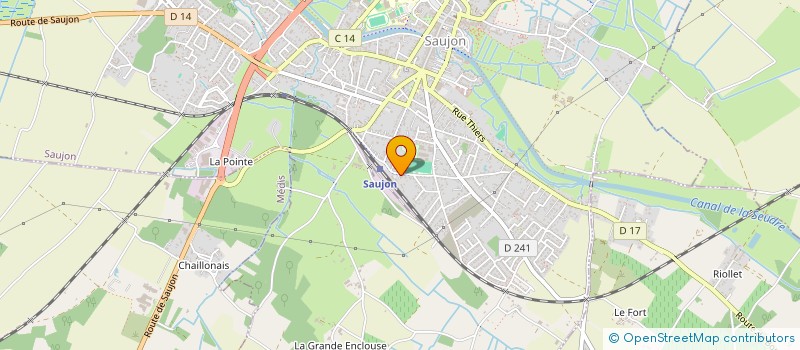 localisation de l'entreprise MONSIEUR FLORIAN MUNOS  SAUJON