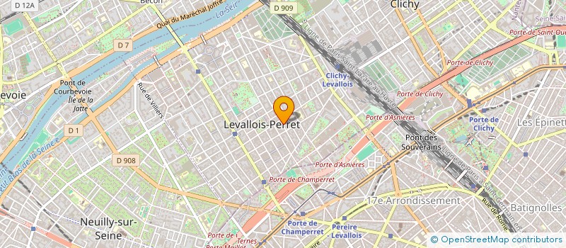 localisation de l'entreprise MONSIEUR FLORIAN MUSCAT à LEVALLOIS-PERRET