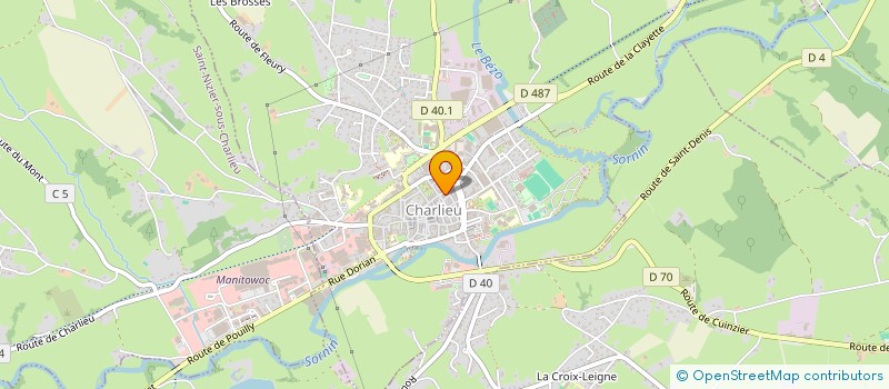 localisation de l'entreprise MONSIEUR FLORIAN MYARD  CHARLIEU