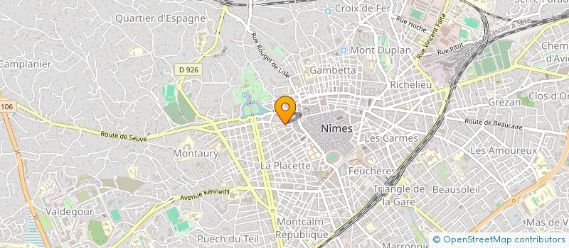 localisation de l'entreprise MONSIEUR FLORIAN NARDONNE  NIMES