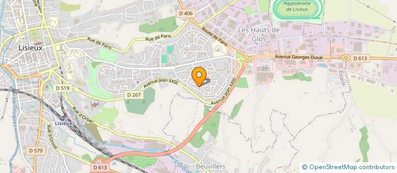 localisation de l'entreprise MONSIEUR FLORIAN NEAGU à LISIEUX