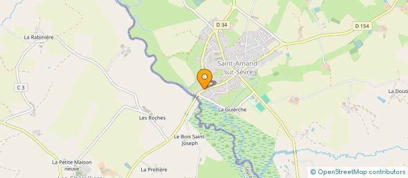 localisation de l'entreprise MONSIEUR FLORIAN NEAUD  SAINT-AMAND-SUR-SEVRE