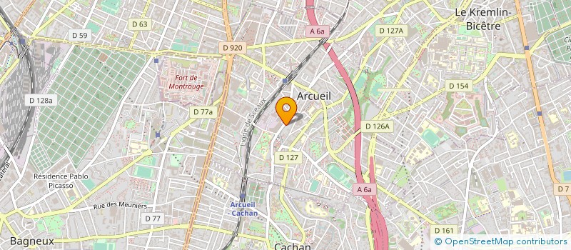 localisation de l'entreprise MONSIEUR FLORIAN NERMONT  ARCUEIL