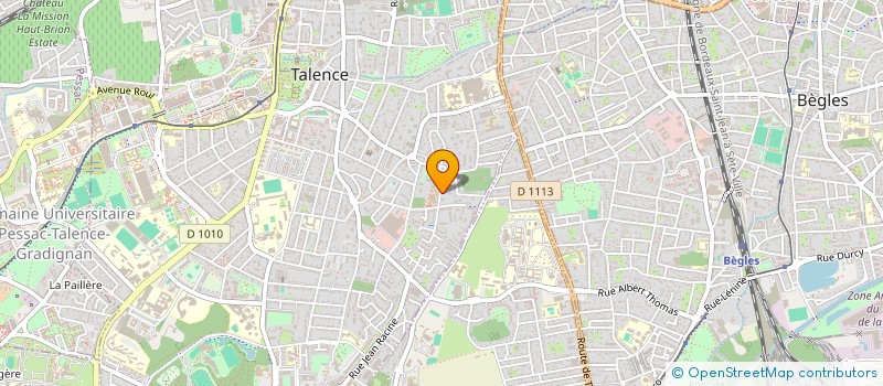 localisation de l'entreprise MONSIEUR FLORIAN NICOLE  TALENCE