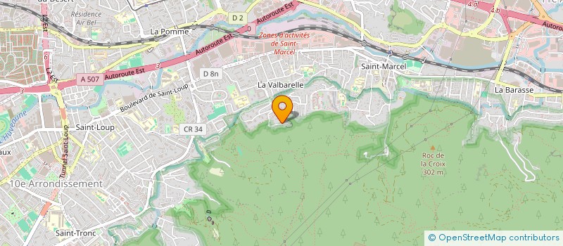 localisation de l'entreprise MONSIEUR FLORIAN NIELI  MARSEILLE