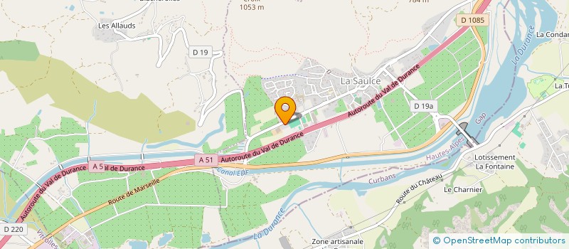 localisation de l'entreprise MONSIEUR FLORIAN NIEZ  LA SAULCE