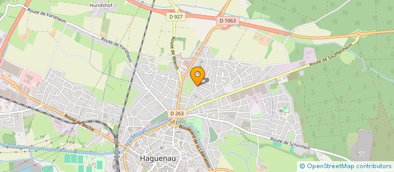 localisation de l'entreprise MONSIEUR FLORIAN NOE  HAGUENAU