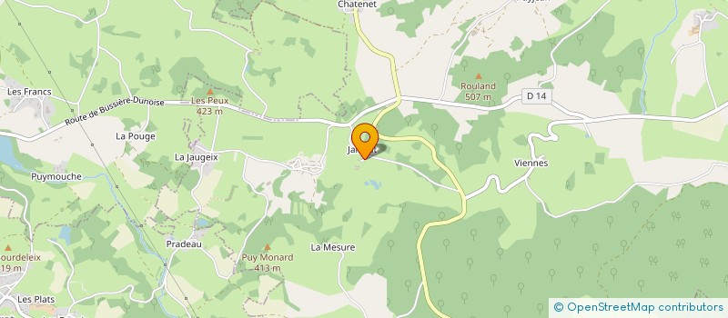 localisation de l'entreprise MONSIEUR FLORIAN NOEL à SAINT-VAURY