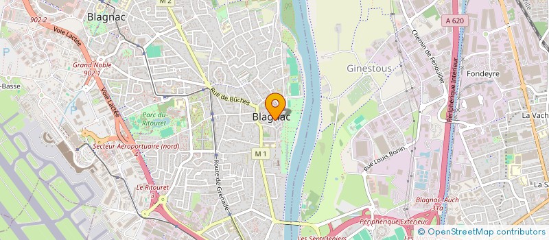 localisation de l'entreprise MONSIEUR FLORIAN NOGRETTE  CORNEBARRIEU